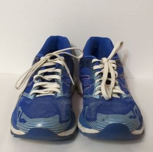 Asics Gel-Nimbus 19 T750N Women's Running Athletic Shoes Blue/Pink/White Size 7